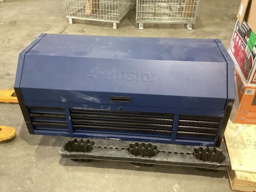 Husky Tool Chest - Blue, Cosmetic Damage - Lot 726