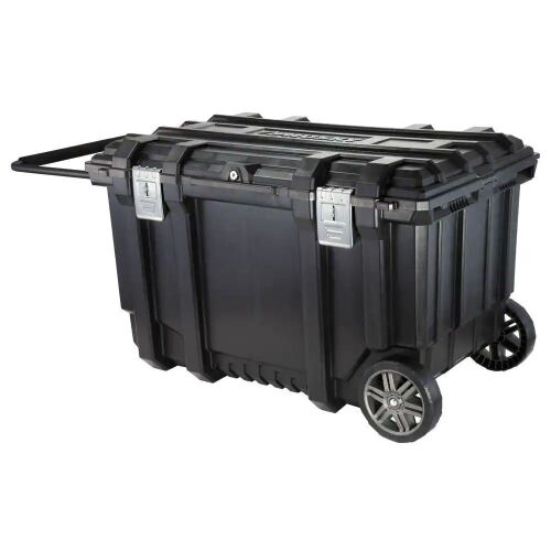 37" Rolling Tool Box Utility Cart - Black - Lot 743