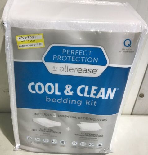 Perfect Protection Cool & Clean Bedding Kit - Queen Size - Lot 1013