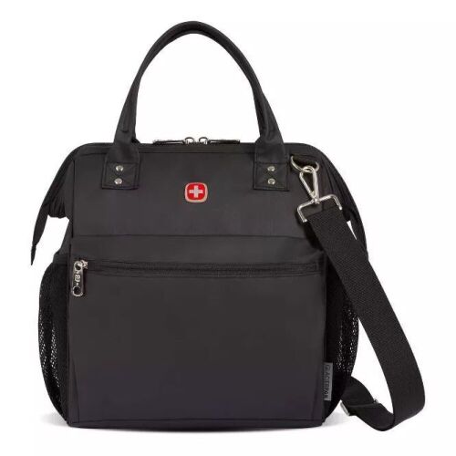 Lot of (3) Swiss Gear Artz Lunch Totes - Black - Lot 121