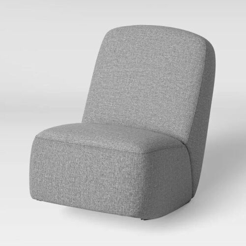Floor Lounge Chair - Gray - Lot 994