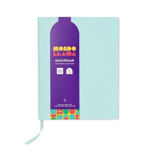 Lot of (2) 9"x12" Hardcover Sketchbooks - Blue - Lot 845