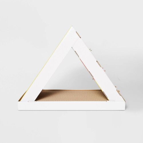 Triangle Puzzle Cat Scratcher - Lot 1195