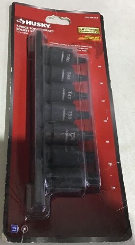Husky 7-Piece Torx Impact Socket Set - Lot 889
