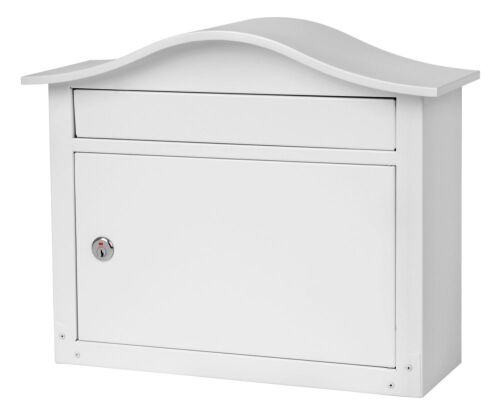 Wall-Mounted Mailbox - White - Lot 1112
