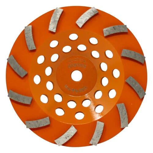 7" 24-Segment Turbo Cup Grinding Wheel - Lot 858