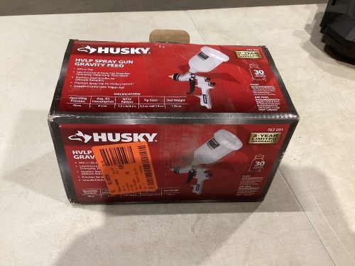 Husky Gravity Feed Composite HVLP Spray Gun - Lot 980