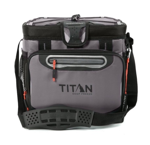 Lot of (3) Titan Deep Freeze 16qt Zipperless Hardbody Cooler - 2 Gray, 1 Teal  - Lot 990
