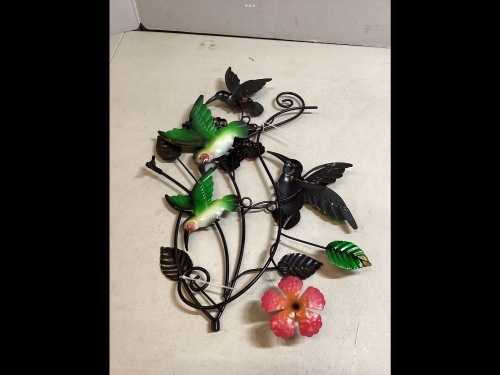 Metal Hummingbird Decorative Lawn Stake - Lot 229