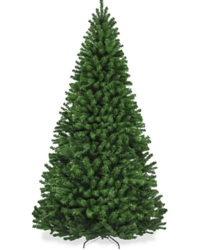 Premium Artificial Spruce Christmas Tree w/ Foldable Metal Base, 9ft - Lot 218
