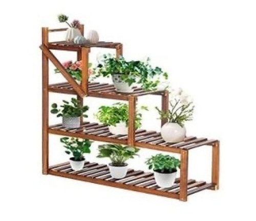 TOOCA 3-Tier Corner Plant Flower Pot Stand - Lot 461