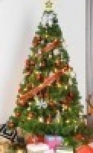 6 Ft Green Pvc Artificial Christmas Tree - Lot 174