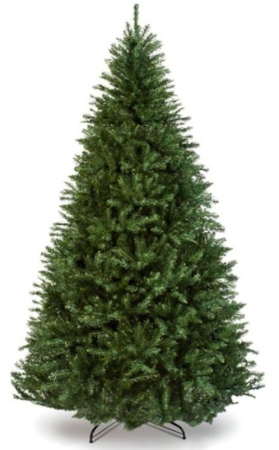 Hinged Douglas Full Fir Artificial Christmas Tree w/ Metal Stand, 7.5ft - Lot 167