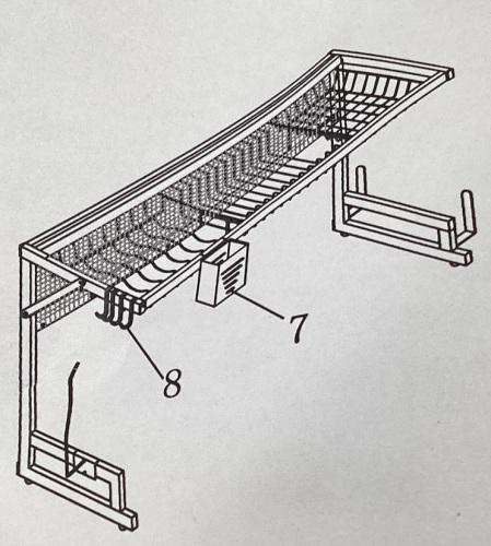 Wire Shelving, Black - Lot 261