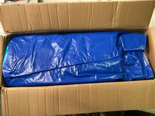 Air Track Inflatable Mat, 10ft, Blue - Lot 185
