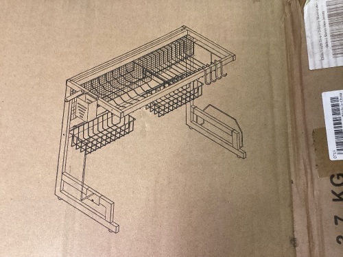 Tooca Over The Sink Dish Drying Rack - Lot 150