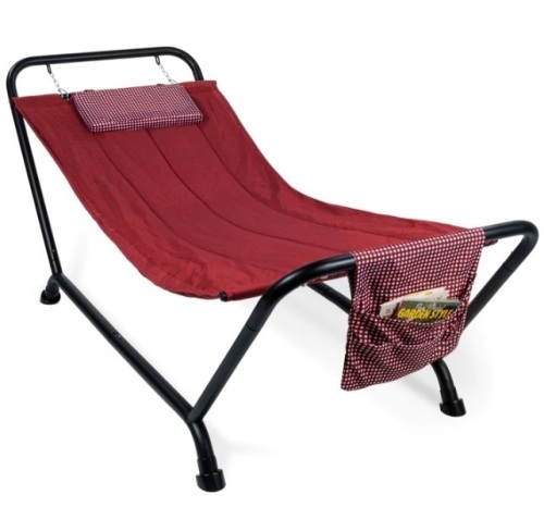 Outdoor Patio Hammock w/ Stand - Lot 12