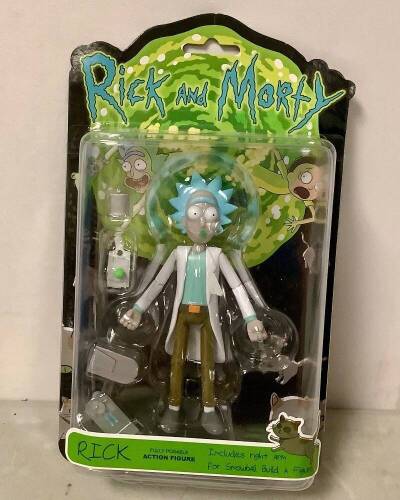 Rick and Morty 5" Rick Action Figure - Lot 17