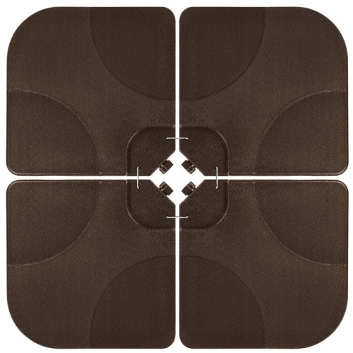 4-Piece Cantilever Umbrella Base Plate Set - Lot 83