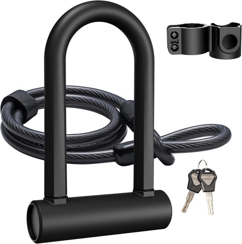 UBULLOX Bike U Lock Heavy Duty Bike Lock - Lot 100