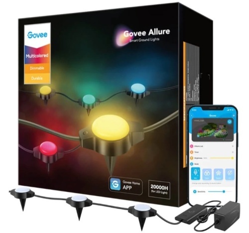 Govee RGBIC Outdoor Ground Lights - Lot 118