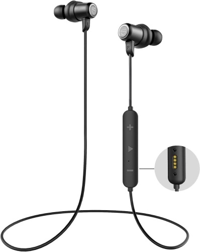 SoundPEATS Q35 HD Neckband Bluetooth Headphones - Lot 229