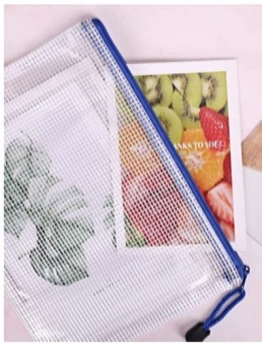 Mesh Zipper Pouches, 8 Different Sizes - Lot 231