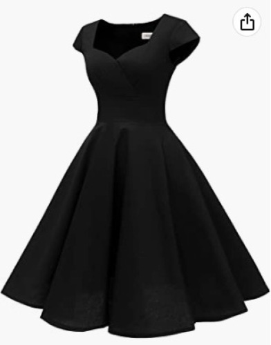 Hanpceirs Women's Cap Sleeve Swing Dress, XL - Lot 270