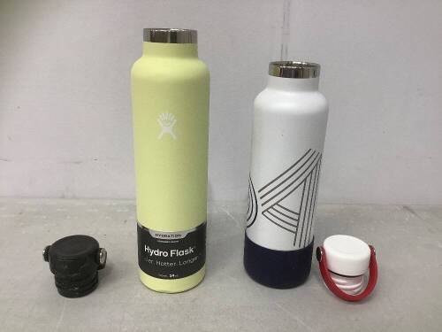 Lot of 2, Assorted Hydroflasks - Lot 289