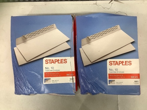 Lot of (2) Boxes No. 10 Envelopes - Lot 314