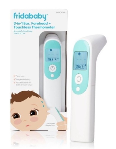 Fridababy 3-in-1 Ear and Forehead Infrared Thermometer - Lot 442