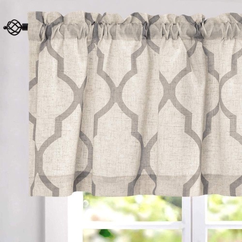 JINCHAN Moroccan Print Valance - Lot 447