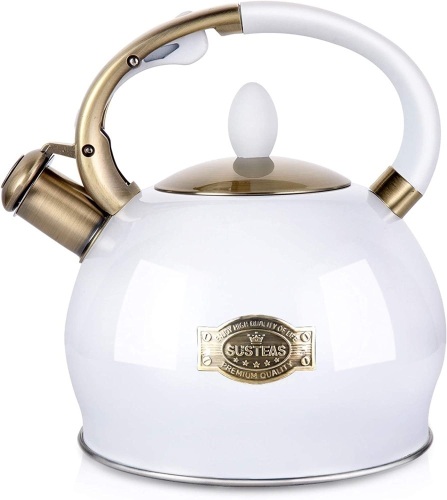 SUSTEAS Stove Top Whistling Tea Kettle - Lot 557