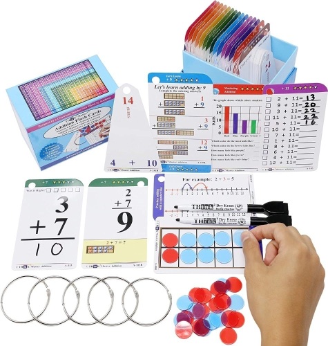 Think2Master Addition Flash Cards - Lot 593