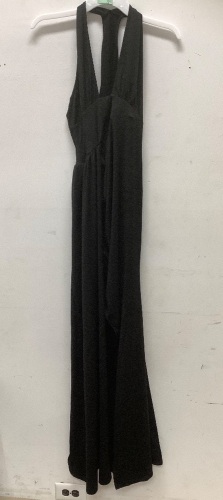 Womens Halter Neck Dress, L - Lot 604