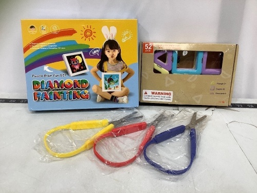 Bundle of Kids Crafts/Toys - Lot 649