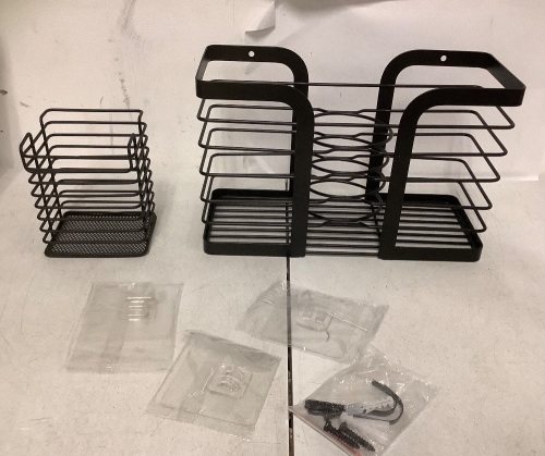 Metal Wall Mounted Storage Basket - Lot 688
