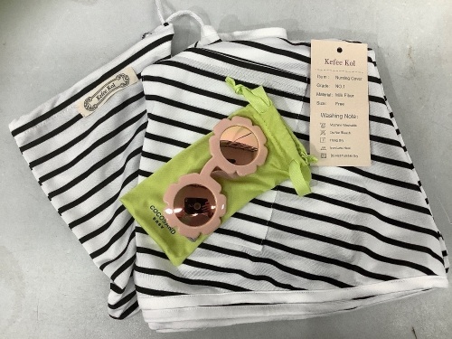 Nursing Cover and Infant Sunglasses - Lot 701
