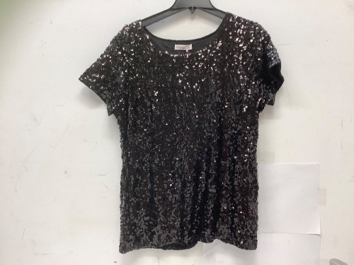 Womens Sequin Shirt, XXL - Lot 677