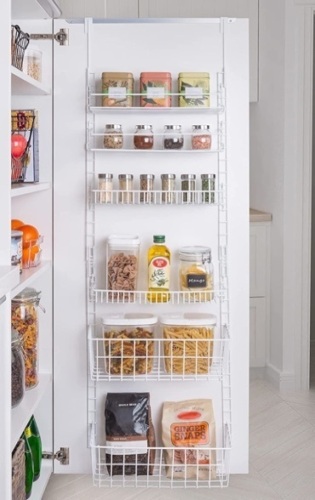Smart Design Over The Door Adjustable Pantry Organizer - Lot 504
