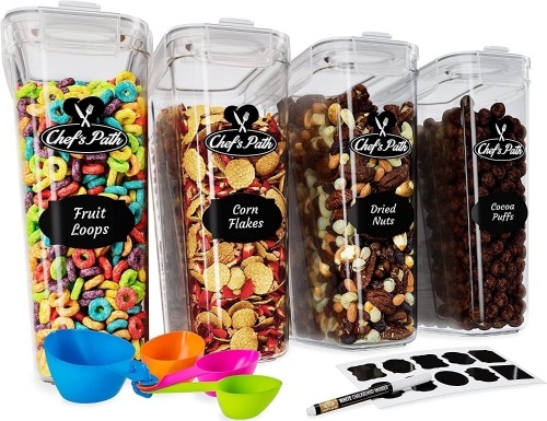 Cereal Containers Storage Set - Lot 499