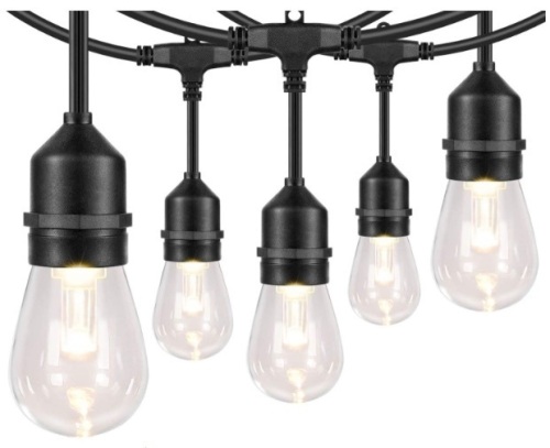 3 Color Dimmable LED Outdoor String Lights - Lot 403