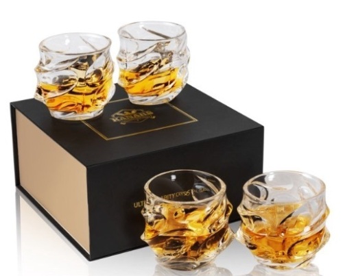 4pc Whiskey Glass Set - Lot 376