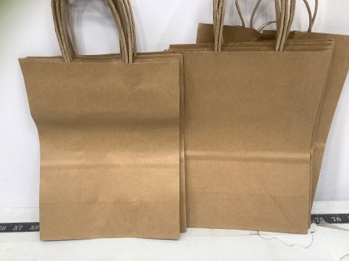 100pc Craft Paper Bags - Lot 426
