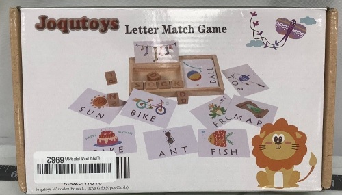 Letter Match Game - Lot 391