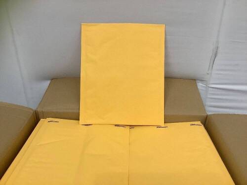 Case of (100) Bubble Mailers - Lot 489