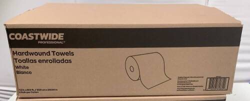 Case of (6) Rolls Hardwound Paper Towels - Lot 566