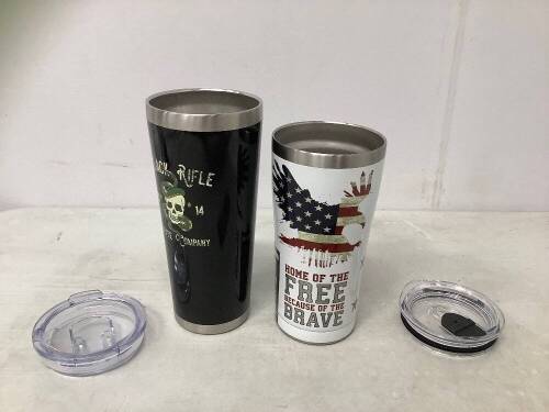 Lot of (2) Tumblers - Lot 723