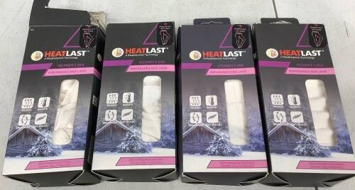 Lot of (4) Womens Silk Performance Base Layer Bottoms - Lot 565
