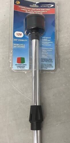 Stowable Bow Light w/ Task Light - Lot 568